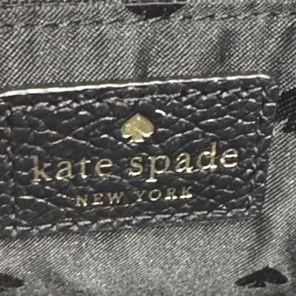 Kate Spade New York Mulberry St Lise Black Textured Satchel - Picture 2 of 16